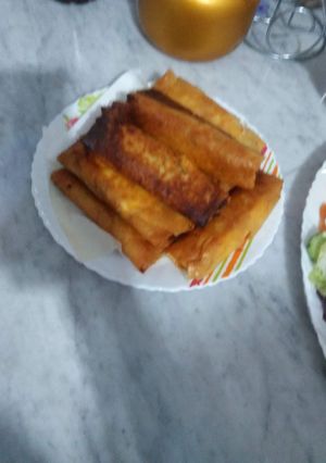 صورة لوصفة بوراك بدانداشي وصوص بشاميل بحشو بنين