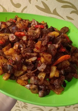 Foto resep Sambal Kentang Hati Ampela