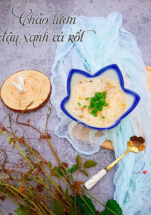 Hình của món Cháo lươn đậu xanh cà rốt.