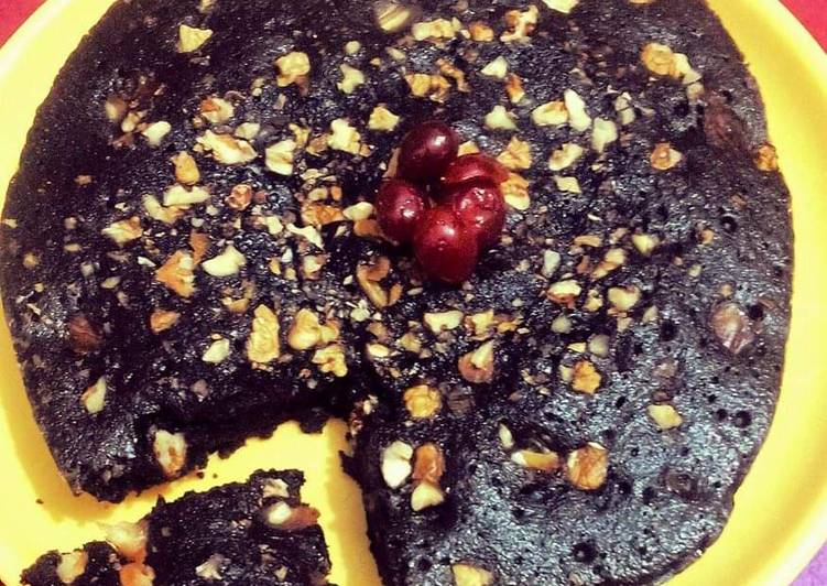 Steps to Make Super Quick Homemade Oreo Dates and Walnut Cake - 10 minutes Recipe