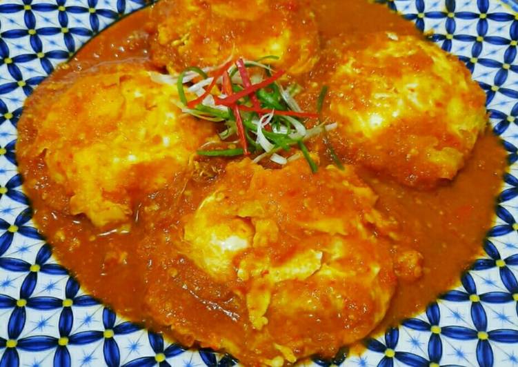 Resep masakan Balado Telur Ceplok | Cara Buat Balado Telur Ceplok Yang Mudah Dan Praktis