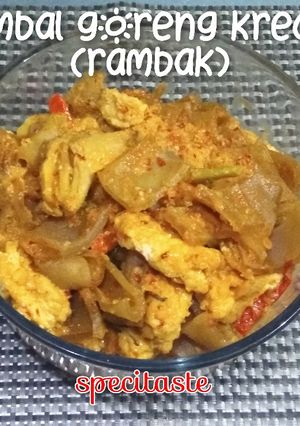 Foto resep Sambal goreng krecek (rambak)