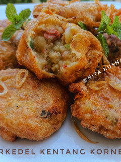Foto resep Perkedel Kentang Kornet