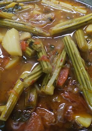 सहजन की सब्जी (sahjan ki sabzi recipe in Hindi) रेसिपी मुख्य फोटो