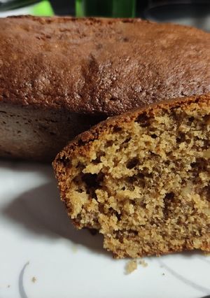 Una foto de Plumcake de plátano y nueces