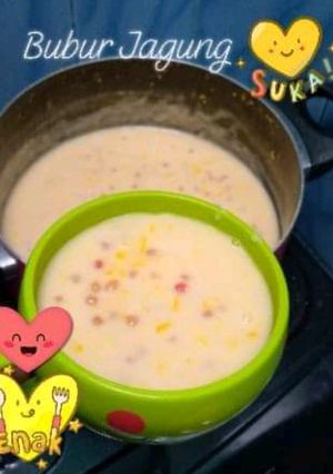 Foto resep Bubur jagung home made