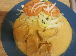 Una foto de Pollo en Crema Chipotle