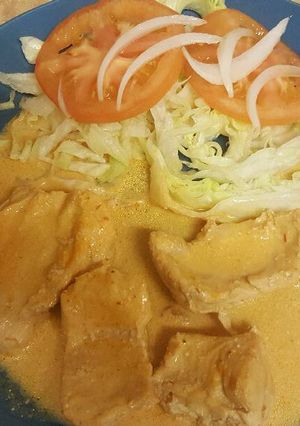 Una foto de Pollo en Crema Chipotle