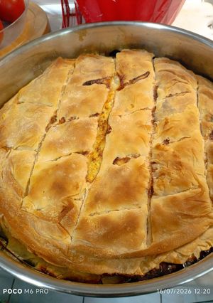 Φωτογραφία της συνταγής Κολοκυθόπιτα με κρέμα