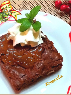 Φωτογραφία της συνταγής 🎅Brownies με καραμέλα