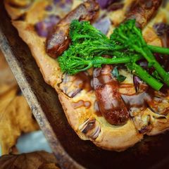 A picture of Healthier Toad In The Hole.