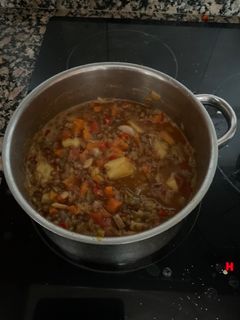 Una foto de Lentejas