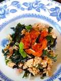 Salad tuna wakame