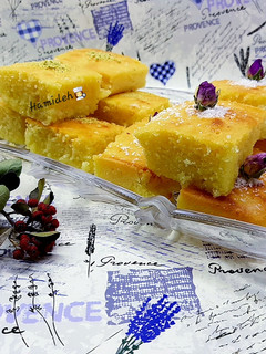 عکسی از دستور کیک روانی-نارگیلی ترکیه (Turkish Psychic Cake)😍