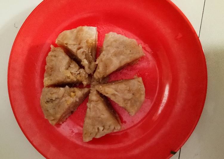 Bolu pisang tampa oven tampa mixser dan tampa telur tapi enaaakk