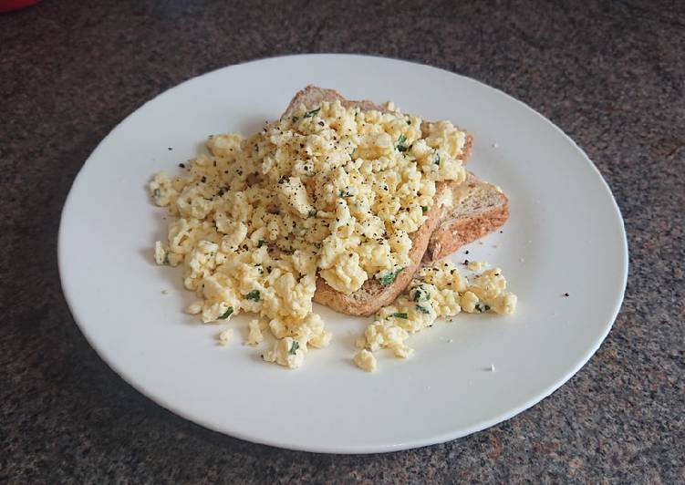 Chives Scrambled Eggs Chives Scrambled Eggs