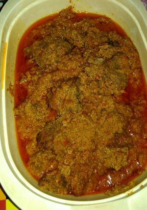 Foto resep Rendang daging praktis