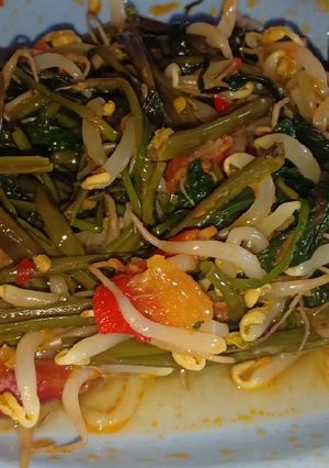 Foto resep Plecing kangkung suka-suka