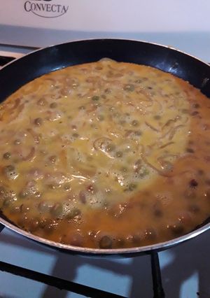 Una foto de Tortilla de arveja🤤