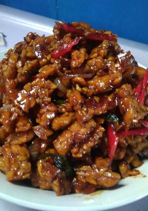 Foto resep Orek Tempe Basah Pedas Manis
