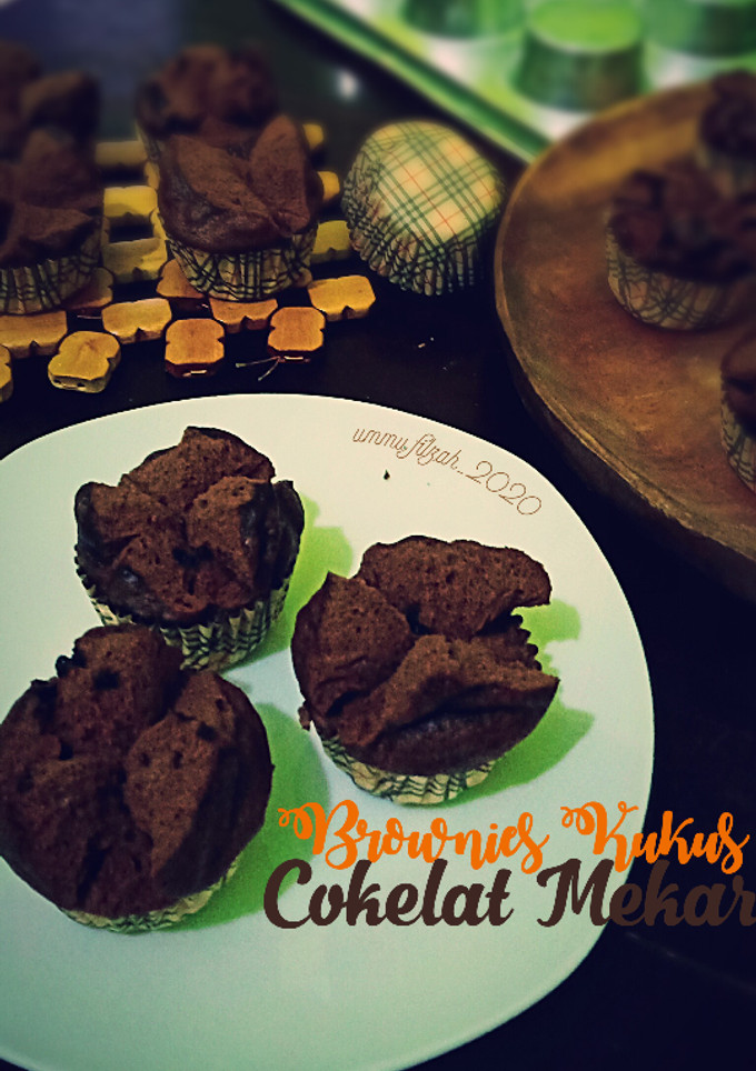 Foto resep Brownies Kukus Cokelat Mekar