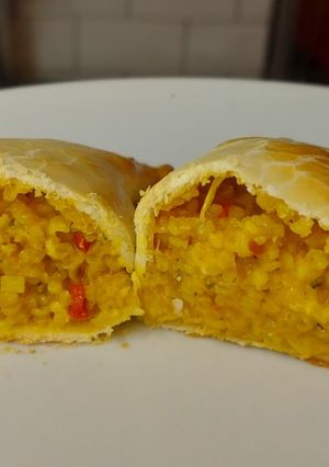 Una foto de Empanadas de trigo burgol