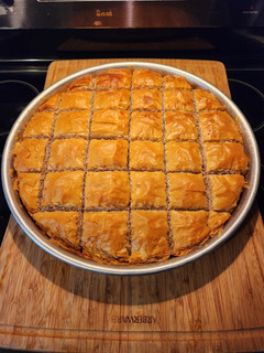 A picture of Greek Baklava.