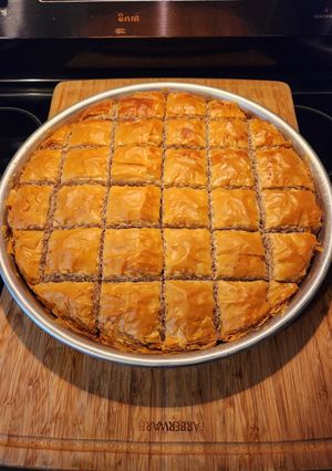 A picture of Greek Baklava.