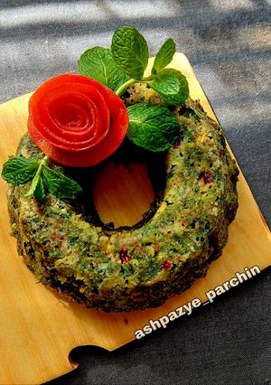عکسی از دستور کوکو سبزی اردبیلی 🌸
