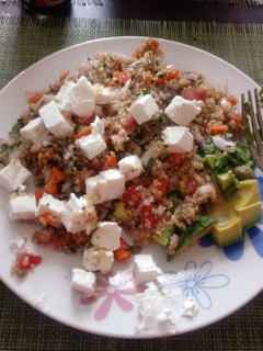Una foto de Ensalada fresca de Quinoa
