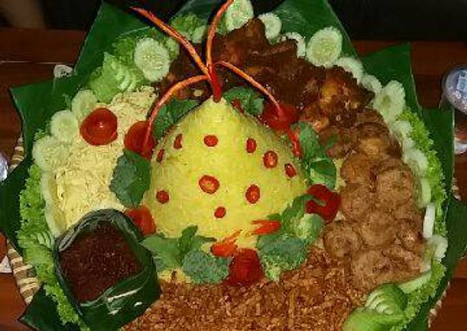 Resep Nasi Tumpeng Ala Mommy yang Enak Banget