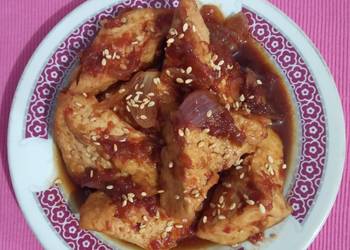 Resep Terbaru 352) Tahu Kecap Inggris Sedap Nikmat