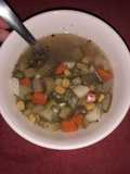 Sopa de verduras #2 en su punto