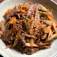 A picture of ‘Kimpira’ Gobō & Beef.