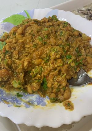 صورة لوصفة حمسة فاصوليا وتونا