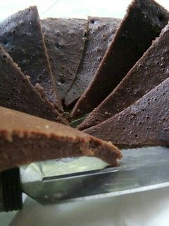 Foto resep Bolu Chocolatos Magicom krispi di bawah