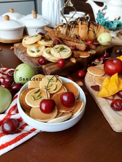 عکسی از دستور مینی پنکیک