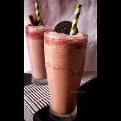 A picture of Es Milo Susu Oreo.