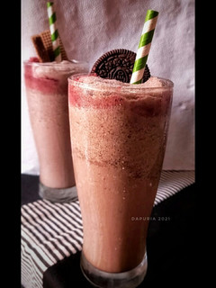 Foto resep Es Milo Susu Oreo