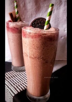Foto resep Es Milo Susu Oreo