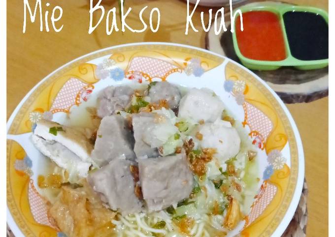 Resep Mie Bakso Kuah Anti Gagal