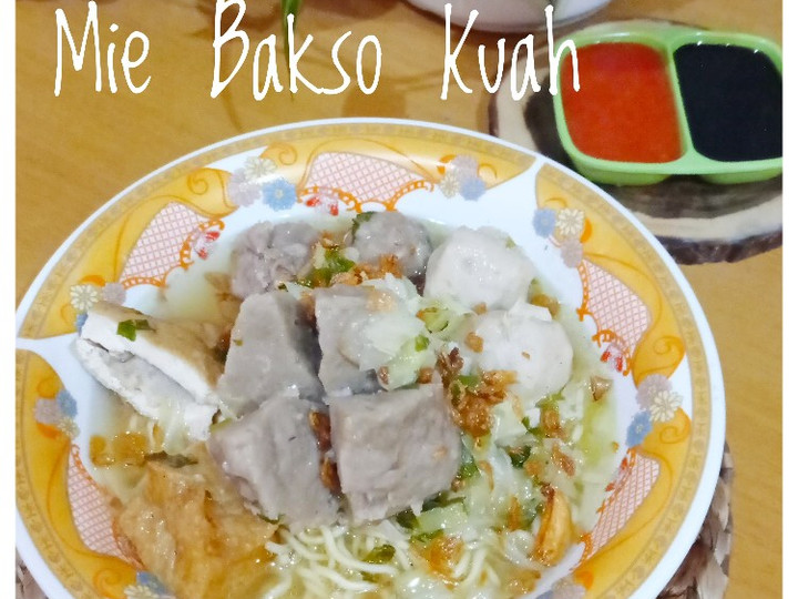 Resep Mie Bakso Kuah Anti Gagal