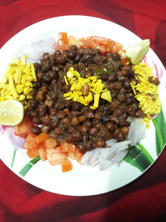 A picture of Kala chana ramzaan style.
