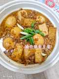 Braised Pork, Eggs, and Tofu