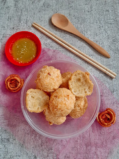 Foto resep Bakso goreng (Ayam Udang)