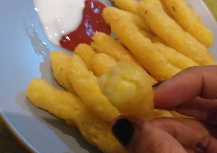Cara Membuat Stik kentang keju moza, Bikin Ngiler
