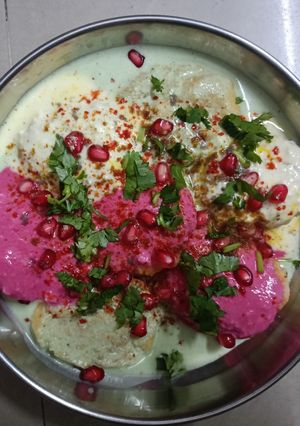 कलरफुल दही वड़ा रेसिपी मुख्य फोटो