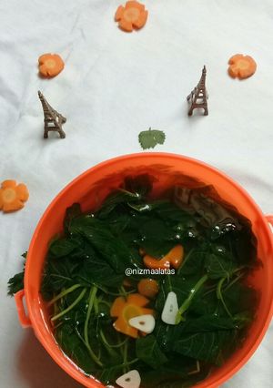 Foto resep Sayur Bening | Sayur Bayem Sederhana