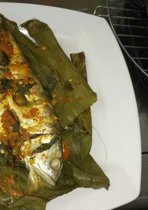 Foto resep Pepes pedas kembung kemangi