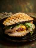 The Green & Golden Meat-Lovers Eggplant Stack